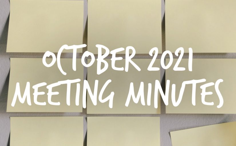 October 2021 Meeting Minutes